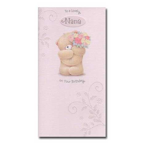 Lovely Nana Birthday Forever Friends Card